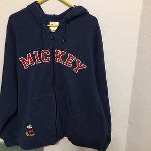 Vintage Authentic Large Mickey Mouse sweatshirt hoodie